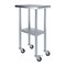 Amgood 24 in. x 15 in. Stainless Steel Table With Wheels AMG WT-2415-WHEELS - alternate 1